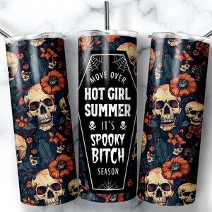 Spooky B*TCH Season Metal Insulated tumbler